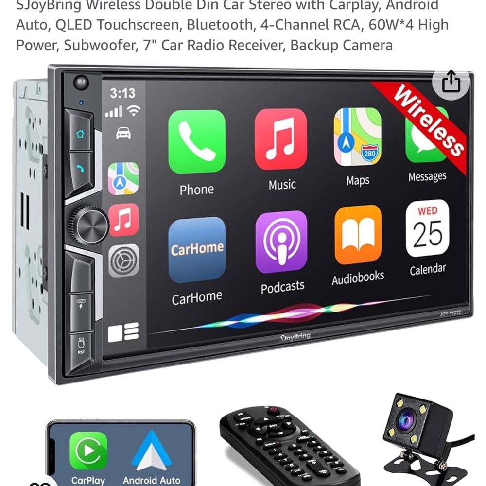 Brand new 7inch radio display with gps (never opened)